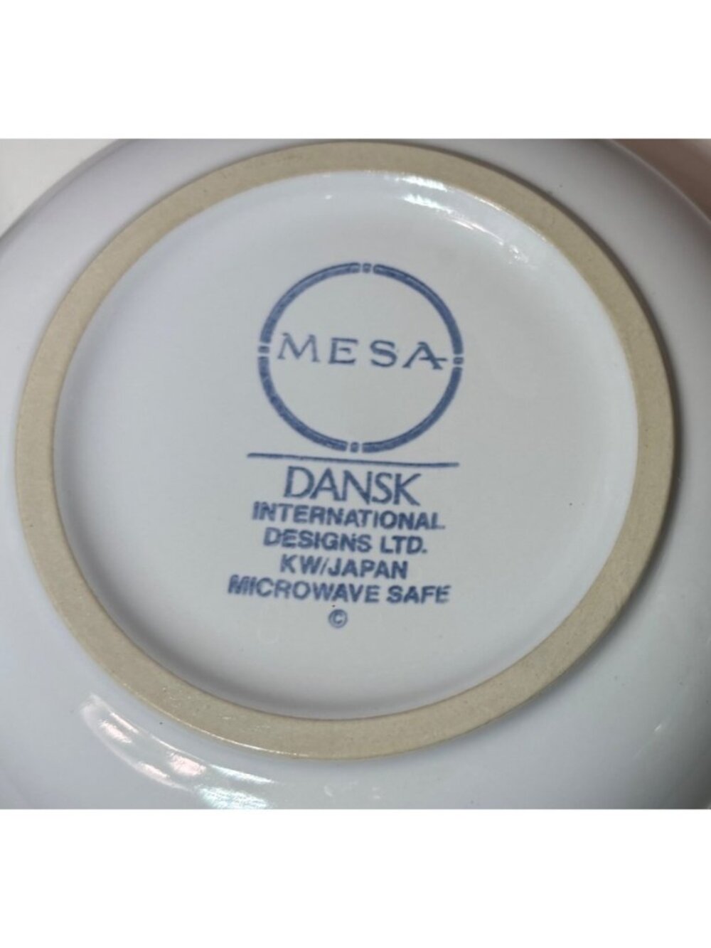 Dansk MESA SAND WHITE Portugal Soup Cereal Bowl Set of 4 Japan - Picture 8 of 8